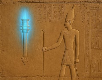 النار البارده  سر الاضاءه اللتى لا تنطفأ